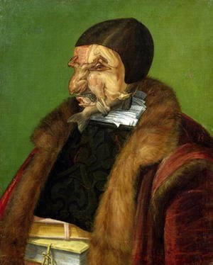 Giuseppe Arcimboldo - The Jurist 1566