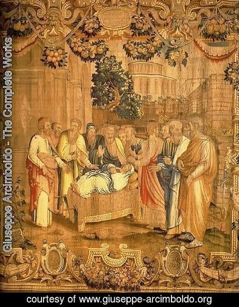 Giuseppe Arcimboldo - Death of the Virgin