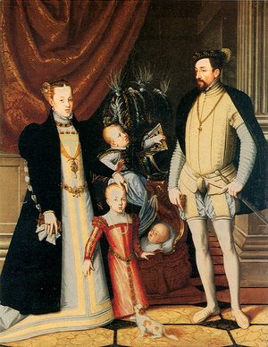 Giuseppe Arcimboldo - Maximilian II and His Family