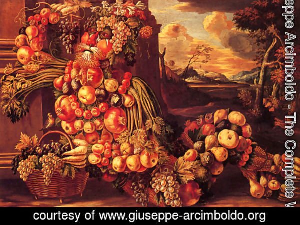 Giuseppe Arcimboldo - The Autumn 2