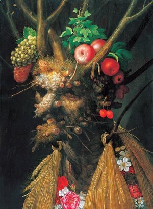 Giuseppe Arcimboldo - The Four Seasons in One Head
