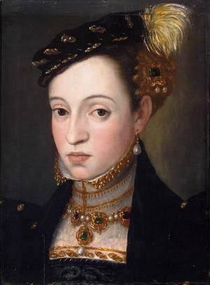 Giuseppe Arcimboldo - Bust of a Daughter of Ferdinand I