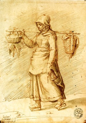 Giuseppe Arcimboldo - Peasant Women Going to the Market