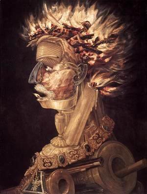 Giuseppe Arcimboldo - The Fire 1566