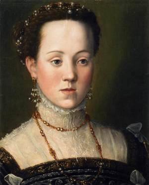 Giuseppe Arcimboldo - Archduchess Anna, Daughter of Emperor Maximilian II